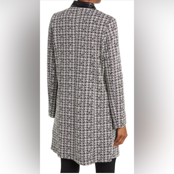 Ellen Tracy Jacquard Topper Jacket🖤🖤🖤 - Picture 2 of 6